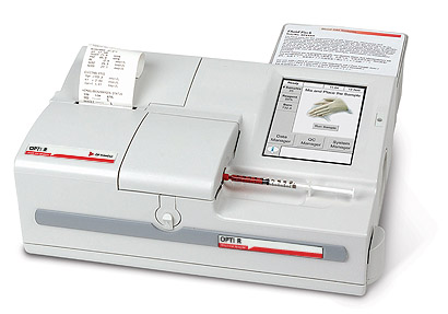 OPTI R - Компактный анализатор электролитов и газов крови